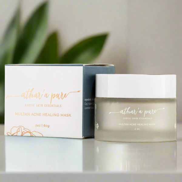 Athar'a Pure - Multan Acne Activated Charcoal Healing Mask - Culturaluxe