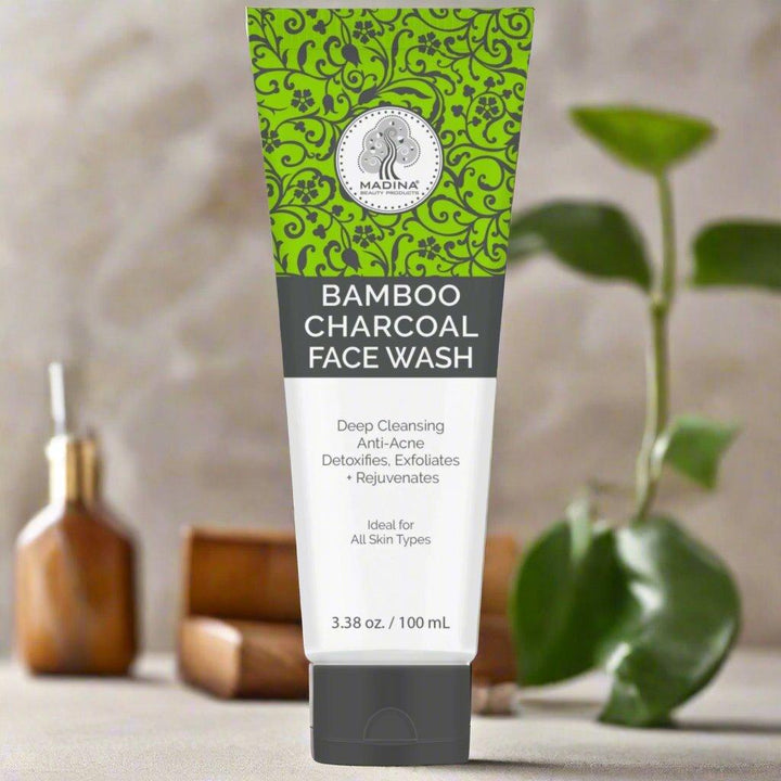 Madina - Bamboo Charcoal Face Wash - Culturaluxe