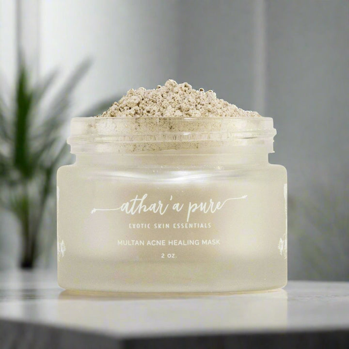 Athar'a Pure - Multan Acne Activated Charcoal Healing Mask - Culturaluxe
