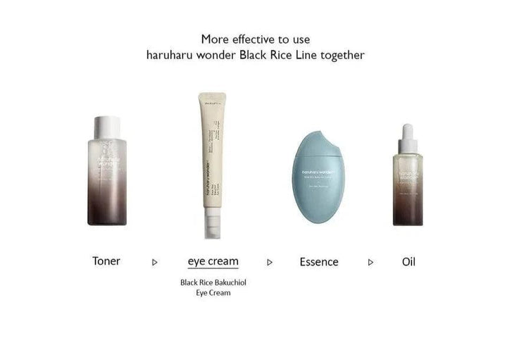 Haruharu WONDER - Black Rice Bakuchiol Eye Cream - Culturaluxe